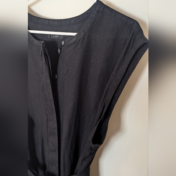 J.CREW LINEN DRESS - MIDI 3X - Picture 6 of 7